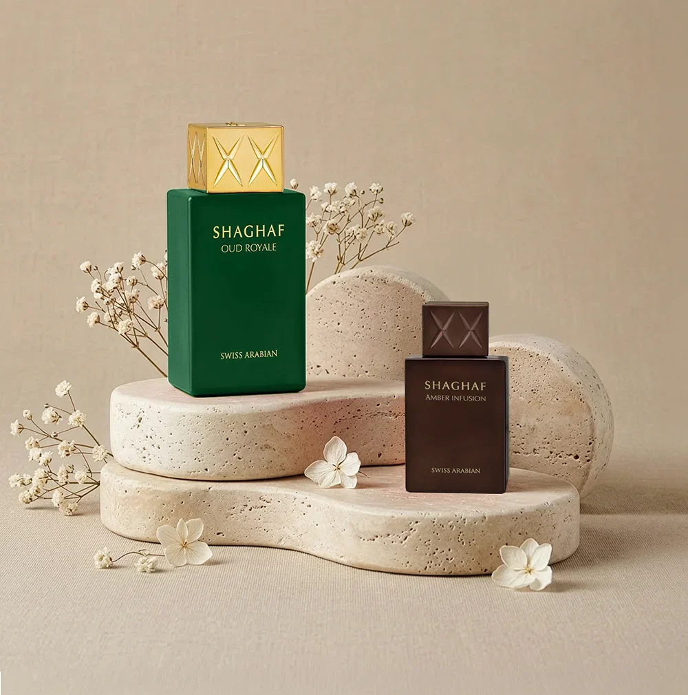 SHAGHAF OUD ROYALE 75 ML + SHAGHAF AMBER INFUSION 25 ML